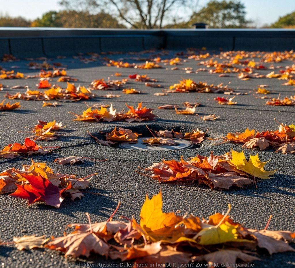 Dakschade In Herfst Rijssen
